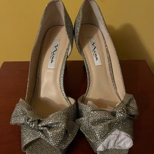 Women’s Shoes, High Heels, Color Steel